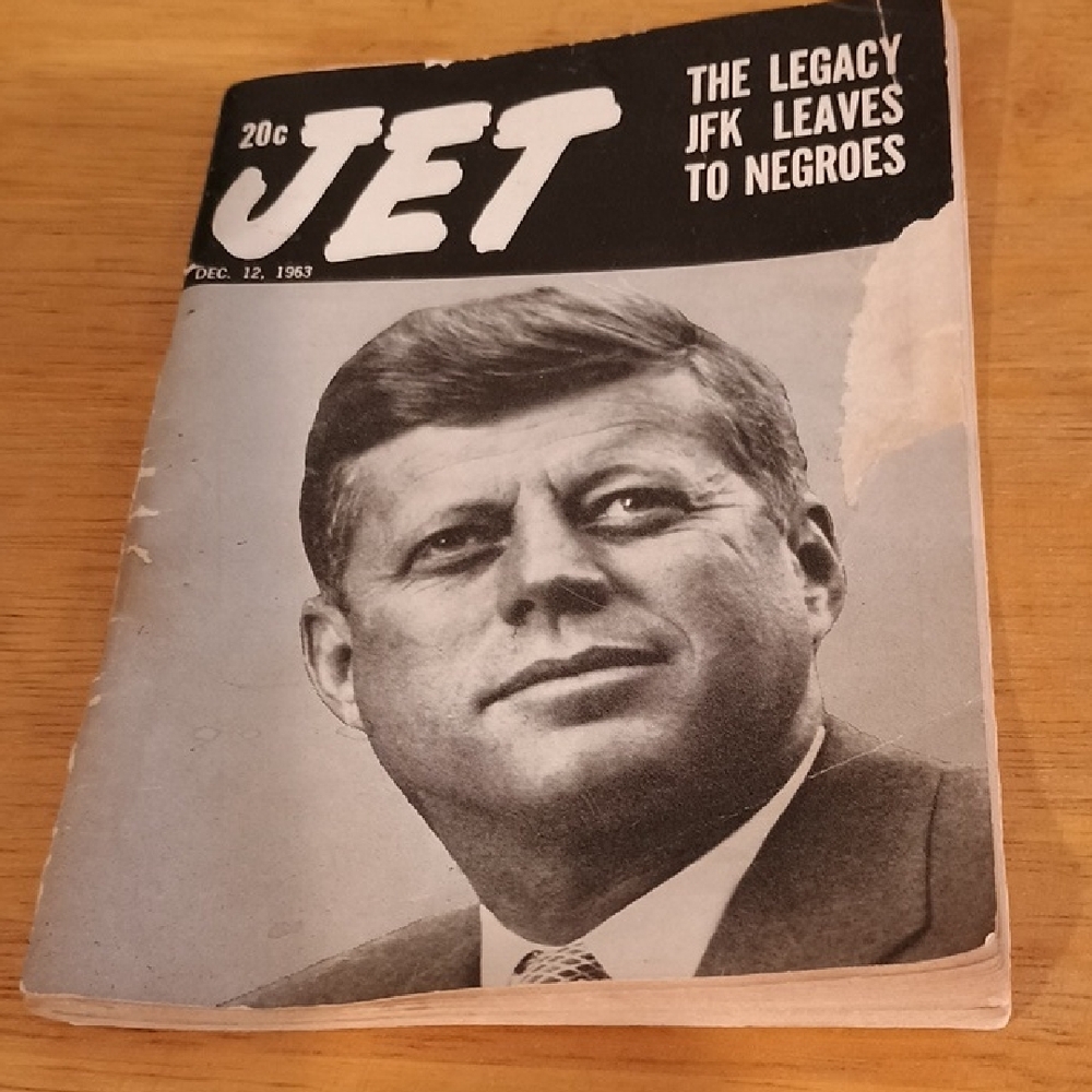 Vintage JET Magazine - JFK Cover